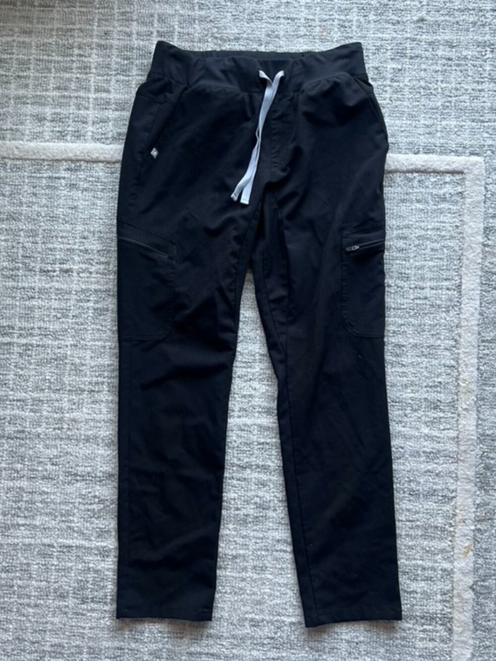 Figs Technical Collection Black Scrub Pants Size S